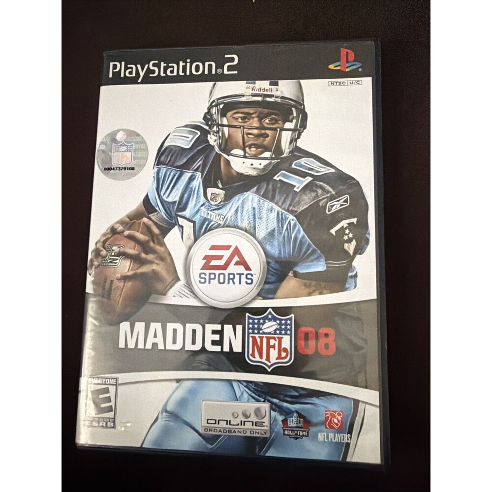 Madden NFL 08 (Sony PlayStation 2, 2007) Complete Manual PS2 Tested CIB 2008